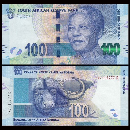 R100 ZAR Bills